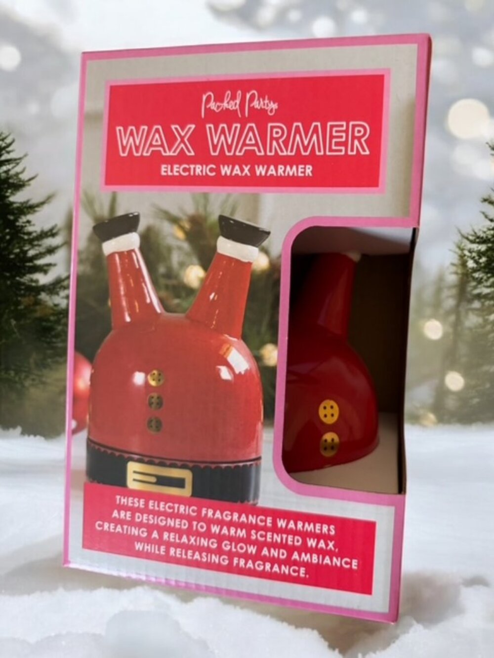 NEW Wax Warmer Upside-down SANTA